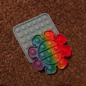 Two shaped pop it’s